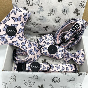 Set Harnesses, Tali, dan Kalung Anjing Berkualitas Tinggi, Lembut, Anti Tarik, Dapat Disesuaikan, dengan Tempat Kantong Kotoran, Grosir dan Dapat Dikustomisasi - Product Image 5