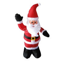Père Noël gonflable géant de 8 pieds pour décoration extérieure de Noël, Père Noël gonflable pour cour, pelouse, jardin, fête de fin d'année