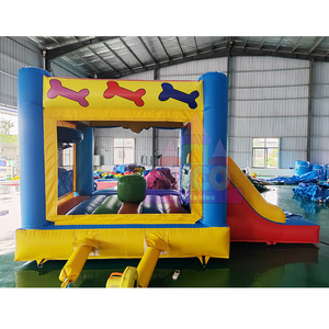 บ้านเป่าลมเล่นน้ำสำหรับเด็กบ้านเป่าลมพร้อมสไลเดอร์กลางแจ้งปราสาทกระโดดสำหรับสนามเด็กเล่น - Product Image 3