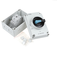 Interruptor Aislador Eléctrico HABOO 3P 16A AC440V IP65 20A 32A 40A 63A 100A 125A Interruptor Industrial para Exteriores