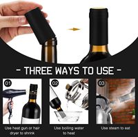Vente en gros Bouteille de vin Capsules thermorétractables en PVC Film vin rétractable