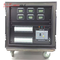 24-Road Meigi Meigi Plaqué LED Grand Écran Performance de Flux Droite Éclairage de Scène Distribution Armoire Power Box Haute