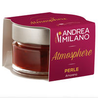 Vinaigre balsamique de Modène italien de qualité supérieure, perles de cerise, liquide infusé, 50g, pot végétalien