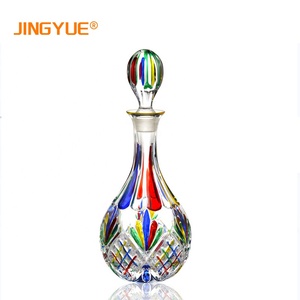 850Ml 29Oz Tay Sơn Chì Miễn Phí Pha Lê Whiskey <span class=keywords><strong>Decanter</strong></span> Thiết Lập Độc Đáo Cũ Fashioned Wedding Bar Cho Rượu Scotch Trong Suốt - Product Image 2