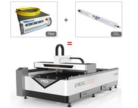 Machine de Découpe Laser Fibre CNC Gweike LF1325LC pour Métaux et Non-Métaux, Acier Inoxydable et Acier au Carbone 1000W