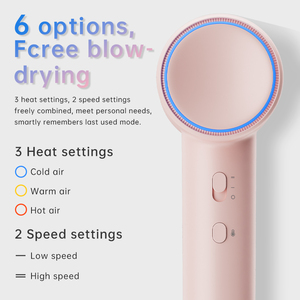 Mini sèche-cheveux professionnel vent fort sèche-cheveux brosse à <span class=keywords><strong>Air</strong></span> chaud et souffleur de vent à <span class=keywords><strong>Air</strong></span> froid sec électrique - Product Image 3