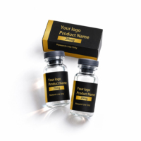 Étiquettes et autocollants personnalisés pour flacons en verre de 3 ml et 10 ml, flacons de peptides