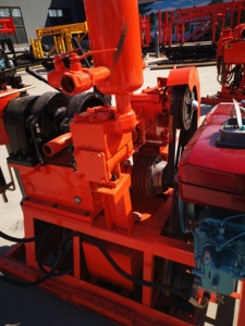 지주안 GY200 코어 드릴링 리그 소형 드릴 킹 스틸 크롤러 엔진 구동 드릴 1.5미터 한 번에 - Product Image 2