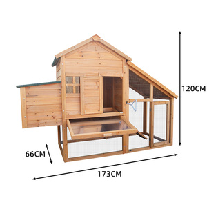 Vente en gros Poulailler en bois Poulailler Grande <span class=keywords><strong>cage</strong></span> à poulets pour la promotion - Product Image 2