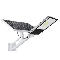 Farola led solar de alta potencia, 10w, 20w, 30w, 40w, 50w, 60w, 100w, 120w, 150w, 200w, 300w, para exteriores, resistente al agua, ip65, lista de precios