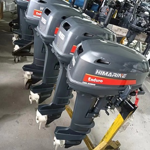 Motor fueraborda de 2 tiempos para barco, 15HP con <span class=keywords><strong>Yamaha</strong></span> 6B4 <span class=keywords><strong>Enduro</strong></span> para válvula de estrangulación Fishman, inclinación Manual de gasolina de 7,3 KW - Product Image 4