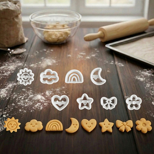 Juego <span class=keywords><strong>de</strong></span> Cortadores <span class=keywords><strong>de</strong></span> Galletas <span class=keywords><strong>de</strong></span> <span class=keywords><strong>Pascua</strong></span> Mini <span class=keywords><strong>de</strong></span> Plástico Moldeado por Inyección, Moldes <span class=keywords><strong>para</strong></span> Fondant y Galletas, y Estampador <span class=keywords><strong>para</strong></span> Galletas Impresas, Masa y Arcilla - Product Image 4