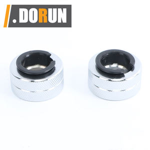 Collares de Barra de Pesas Steel Twist Pro, Liberación Rápida, Cierre Magnético, Antideslizante, Plateado, DorunFit DR-CL004, <span class=keywords><strong>1</strong></span> Pulgada Estándar - Product Image 2