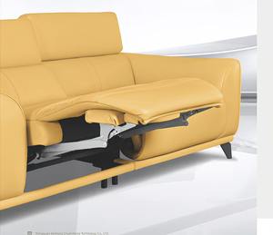 Mécanisme de canapé inclinable motorisé électrique OEM avec cadre métallique et commande tactile, design moderne pour salon - Product Image 3