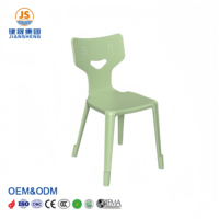 Chaise ergonomique empilable moderne pour salle de formation, bibliothèque, université, école, chaise d'étudiant collaborative