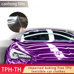 TPH-K15 Tph Material And Import Glue Auto-Repair Anti Scratch Transparent PPF Car Paint Protection Film 1.52*15M No Yellow