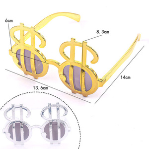 Gafas de Fiesta con Puntos, Divertidas y Creativas, Accesorios para Fotos de Cumpleaños, Decoración para Pasteles, Gafas de Sol con Espejo para Selfies, Accesorios para Fotografía - Product Image 3