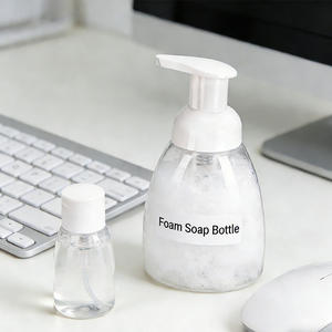 Bouteille en plastique transparente vide de 270 ml (9 oz) pour savon moussant, liquide pour les mains, détergent, nettoyant visage - Vente en gros - Product Image 2