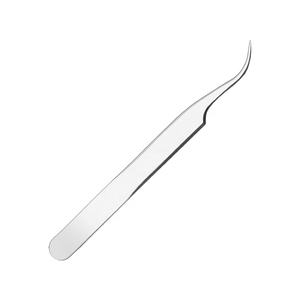 Pinzas de pestañas de volumen de Punta puntiaguda profesional Fibra de acero inoxidable y puntiagudas para extensiones de pestañas Etiqueta privada - Product Image 6