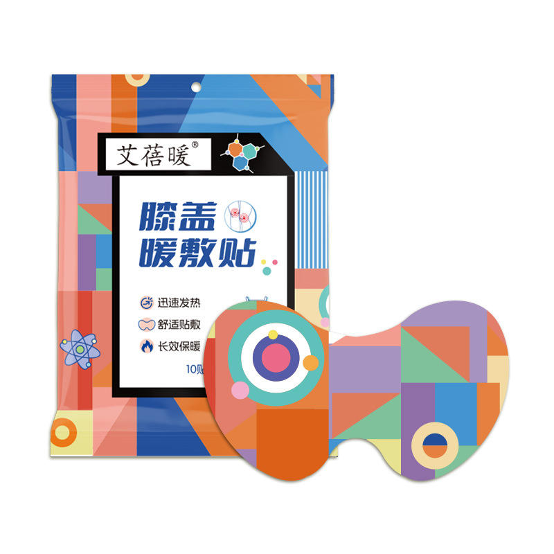 แผ่นแปะให้ความอบอุ่นบริเวณเข่า ABN 10 ชิ้น