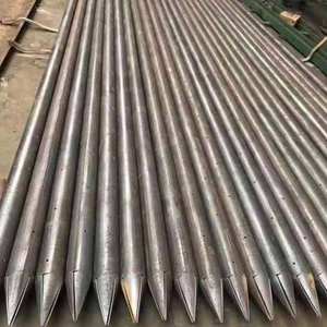 Tuyaux de scellement en <span class=keywords><strong>acier</strong></span> revêtu, résistance aux hautes températures, tailles/diamètres personnalisés pour forage de tunnels, vente en gros usine - Product Image 1