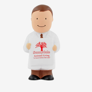 Balles anti-stress personnalisées pour médecins, jouets à presser promotionnels pour médecins, logo imprimé, cadeau en gros - Product Image 2