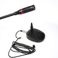 Microphone de conférence de table de réunion à col de cygne de bureau professionnel