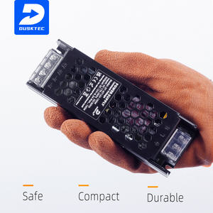 Unidades de fuente de alimentación de controlador LED ultrafino de carcasa de hierro 12V 24V 100W 200W 300W Smps fuente de alimentación conmutada para tiras Led - Product Image 2