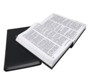 圣圣经/定制P U皮革/箔冲压/压花/廉价圣经印刷。