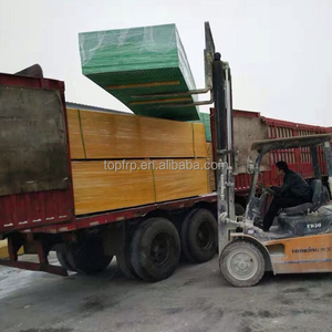 Plate-forme de grille en fibre de verre à grille frp haute résistance passerelle de grille de pultrusion grp - Product Image 3