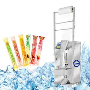 Giá thấp tự động Ice Pop điền niêm phong máy Popsicle nước trái cây Jelly Stick Pouch chất lỏng Gói máy đóng gói