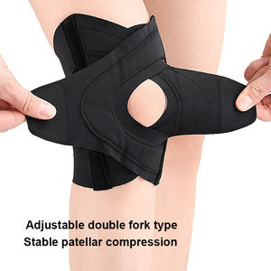 Genouillère de soutien et de protection pour blessures au ménisque, fixation articulaire, sangle rotulienne spéciale sport - Product Image 5