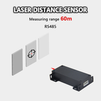 Sensor Pengukur Jarak Laser 40M, Sensor Jarak Pengukuran Laser 20Hz Keluaran RS485