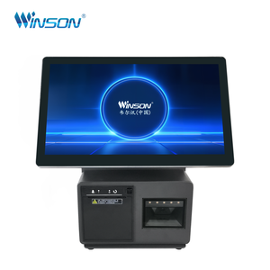 Sistema de Terminal de Doble Pantalla para Caja Registradora Económica de 15.6 + 11.6 Pulgadas - Product Image 1