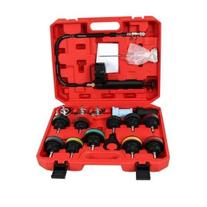 18 Peças de Automotivo Tanque De Água <span class=keywords><strong>Detector</strong></span> De Vazamento Tanque De Água Vácuo Pressure Gauge <span class=keywords><strong>Leak</strong></span> <span class=keywords><strong>Detector</strong></span> Ferramenta De Detecção De Vazamento De Pressão - Product Image 1