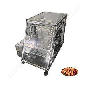 Stainless Steel Barbecue Grill Commercial Fish Grill <b>Machine</b> 65 String Gas Electric Heating BBQ <b>Machine</b> - Product Image 1