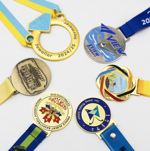 Médailles sportives personnalisées directement de l'usine, conception artistique gratuite, alliage de zinc, médaille 3D dorée pour la course à pied, le taekwondo, le pickleball, la <span class=keywords><strong>natation</strong></span>, médaille en métal - Product Image 3