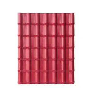 Weather resistance pvc plastic roof tile upvc roofing sheet asa resin roofing sheets