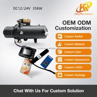OkyRie WH-35 10-35KW Kabinenheizung Flüssigkeitsheizgerät iOS Android App-Steuerung Industrielle Vibrationsresistente GSM-Heizung