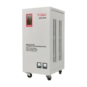 Serco-estabilizador automático para oficina pequeña, regulador de voltaje de 220V, monofásico, DVR 15000VA 15KVA