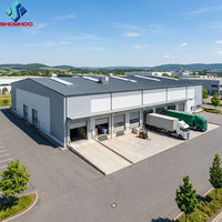 Conception Gratuite – Bâtiment Industriel Préfabriqué en Panneaux d'Acier pour Usine, Entrepôt, Structure de Stockage Commerciale, Hangar Métallique, Atelier
