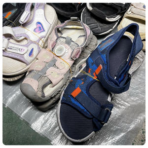S08-1 Chaussures d'occasion pas chères pour enfants Vente en gros d'usine Sandales d'occasion pour enfants de marque chinoise en bon état en ballots - Product Image 4