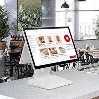 Système de point de vente Superwin PSJ8500 en alliage d'aluminium tout-en-un avec écran tactile capacitif de 15,6 pouces 1920x1080, processeur RK3568, Android