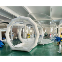 Maison de tente igloo à bulles transparentes de 3 mètres dôme gonflable de ballon pour les fêtes d'enfants ou d'adultes de l'usine de tentes gonflables