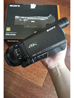 Caméscope 4K HDR For-Sony Handycam FDR-AX700 2024 avec écran 4,0 pouces, lampe torche LED intégrée, grand angle 180° et zoom optique 40x+