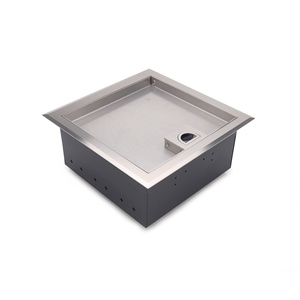 Caja de Conexión Impermeable de Acero Inoxidable Antiguo para Sistemas de Suelo Elevado - Product Image 2