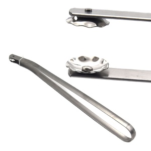 Cucina Hot Dog Clip da cucina in acciaio inox <span class=keywords><strong>per</strong></span> <span class=keywords><strong>Barbecue</strong></span> a manico lungo <span class=keywords><strong>pinze</strong></span> - Product Image 1