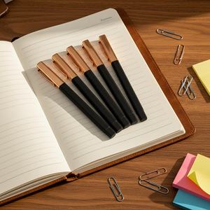 Stylos en caoutchouc carrés personnalisés de haute qualité avec logo, clip métallique, stylos promotionnels pour la publicité scolaire - Product Image 5