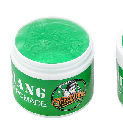 edge control Retro hair wax pomade skull head foreign trade