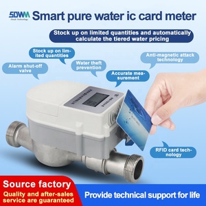 Compteur d'eau numérique prépayé en acier inoxydable pour l'Afrique du Sud, avec installation logicielle, pour tuyau de 1 pouce - Product Image 2